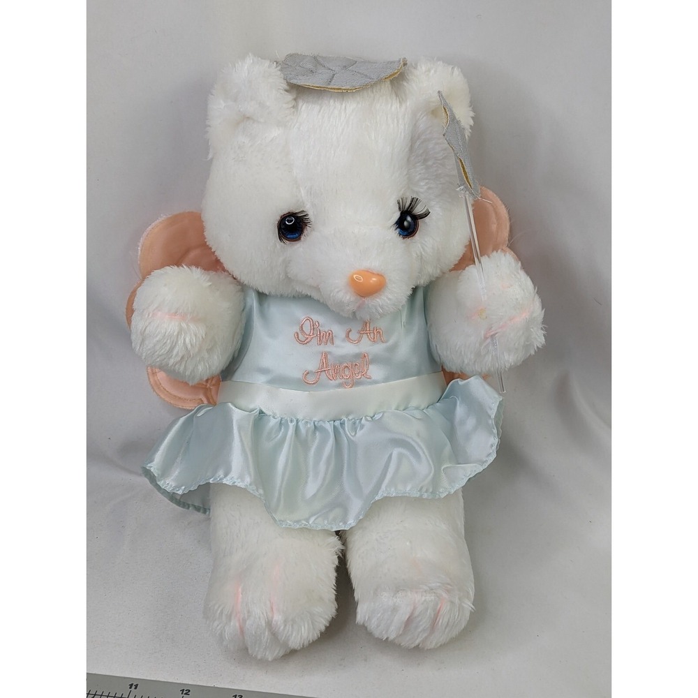 House‎ of Lloyd Angel Bear Plush 13 Inch Wand  Stuffed Animal Toy